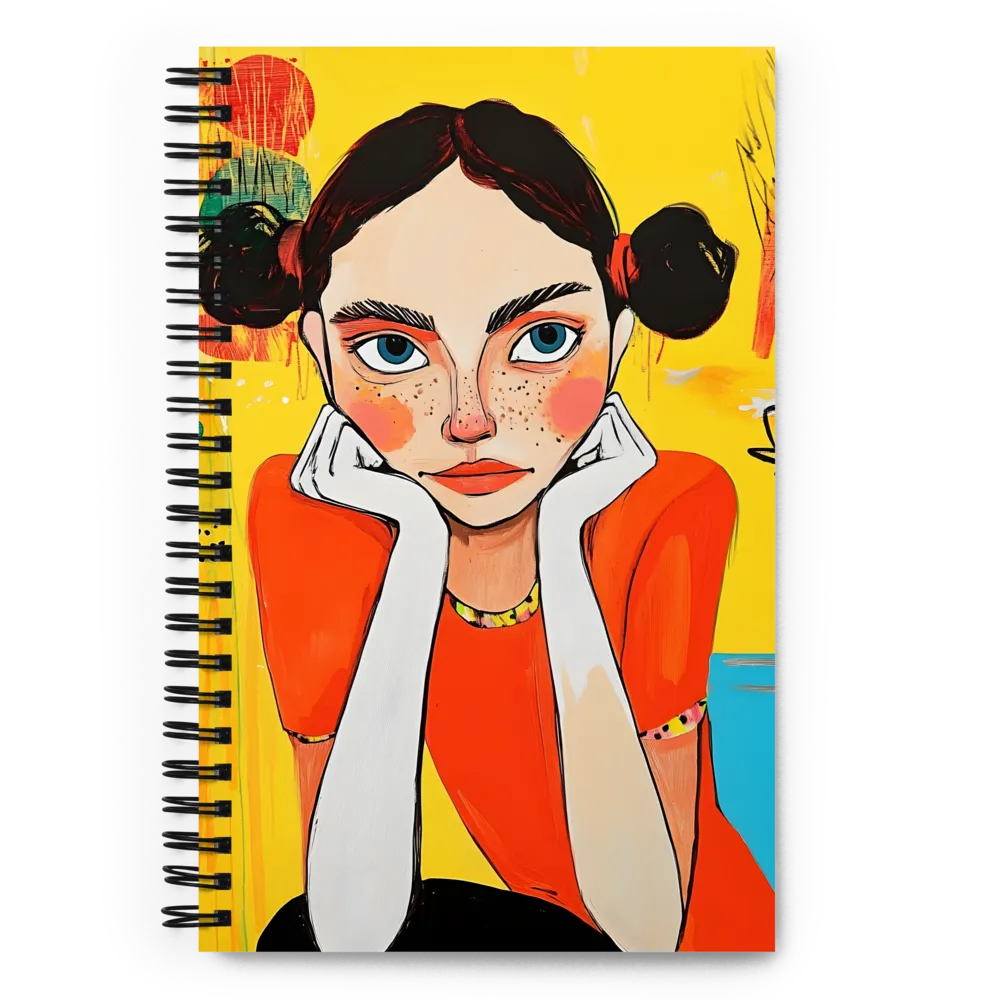 The Freckled Gaze 
 Spiral Notebook | 140 pages