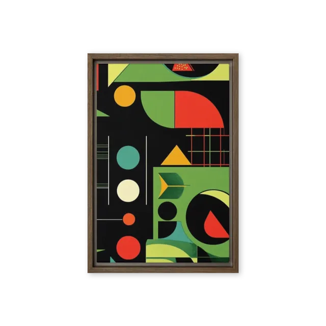 Geometric Color Blocks | Art Print