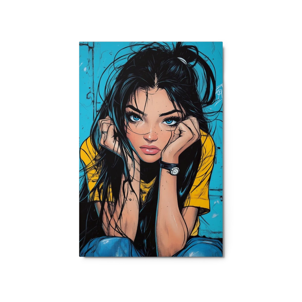 Azure Gaze | Art Print