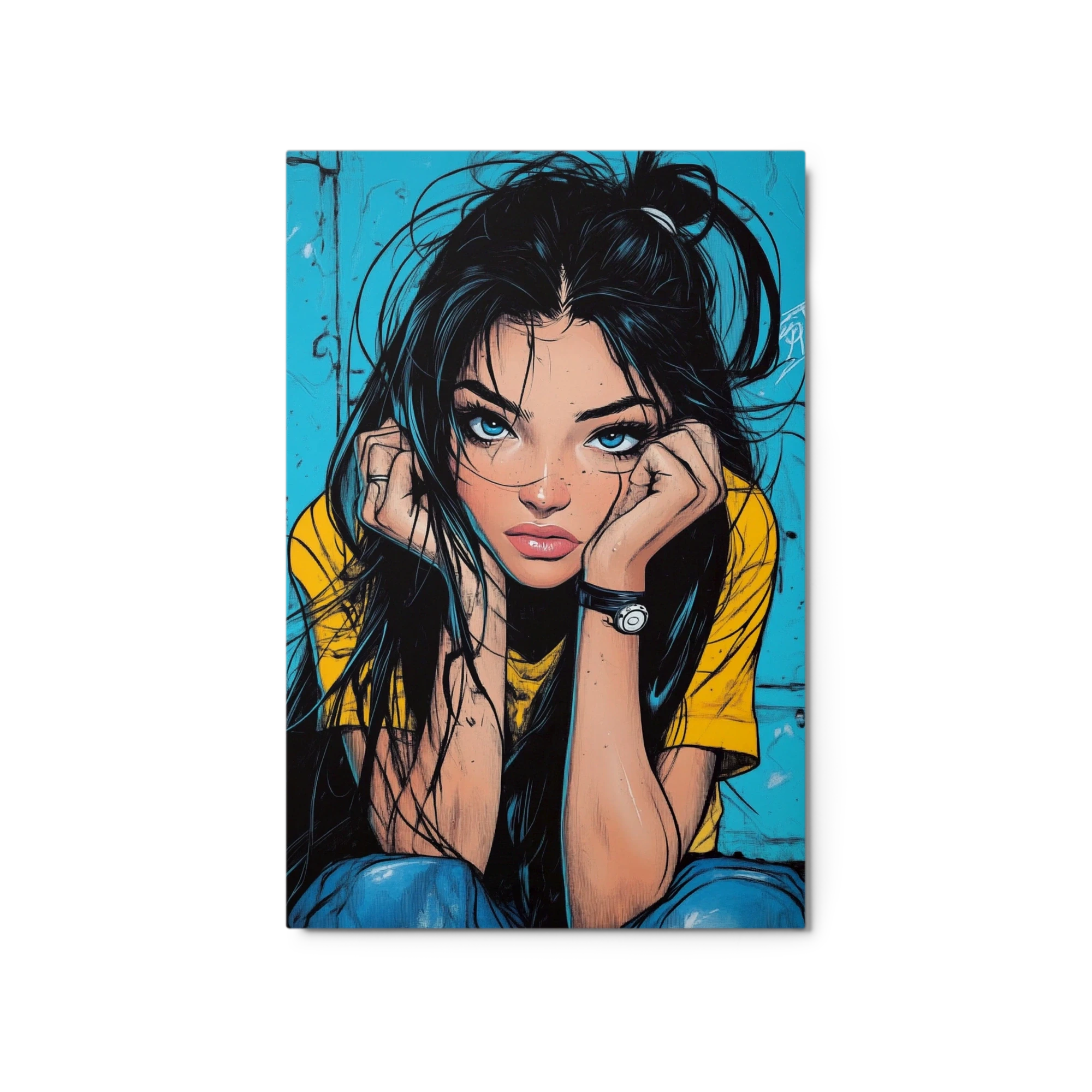 Vibrant Girl Portrait