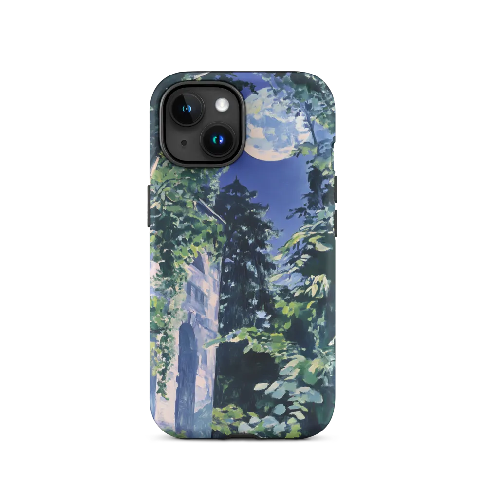 Moonlit Landscape with Trees | Phone Case
