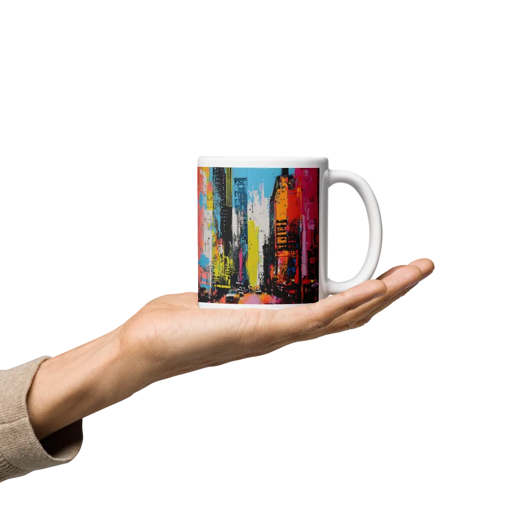 Urban Vibrance 
 Mug with Blue inside