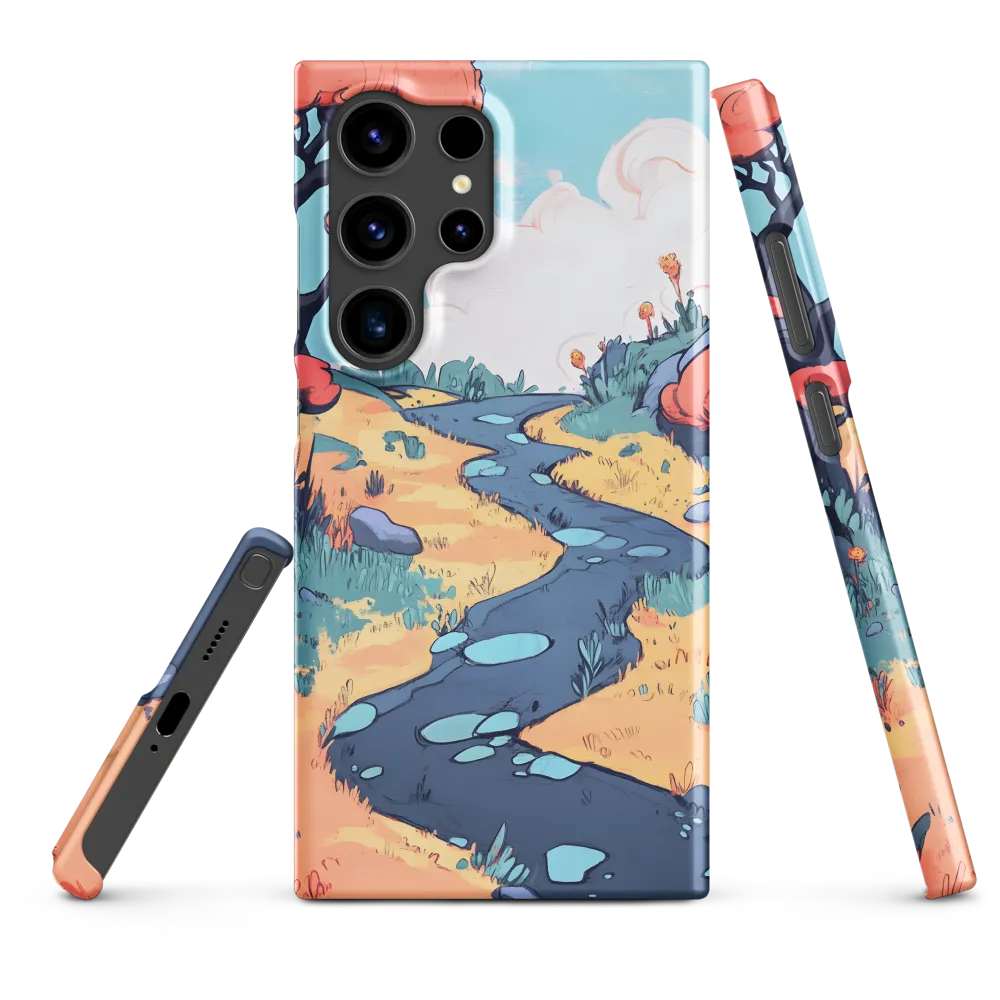 Whimsical Landscape with River | Phone Case