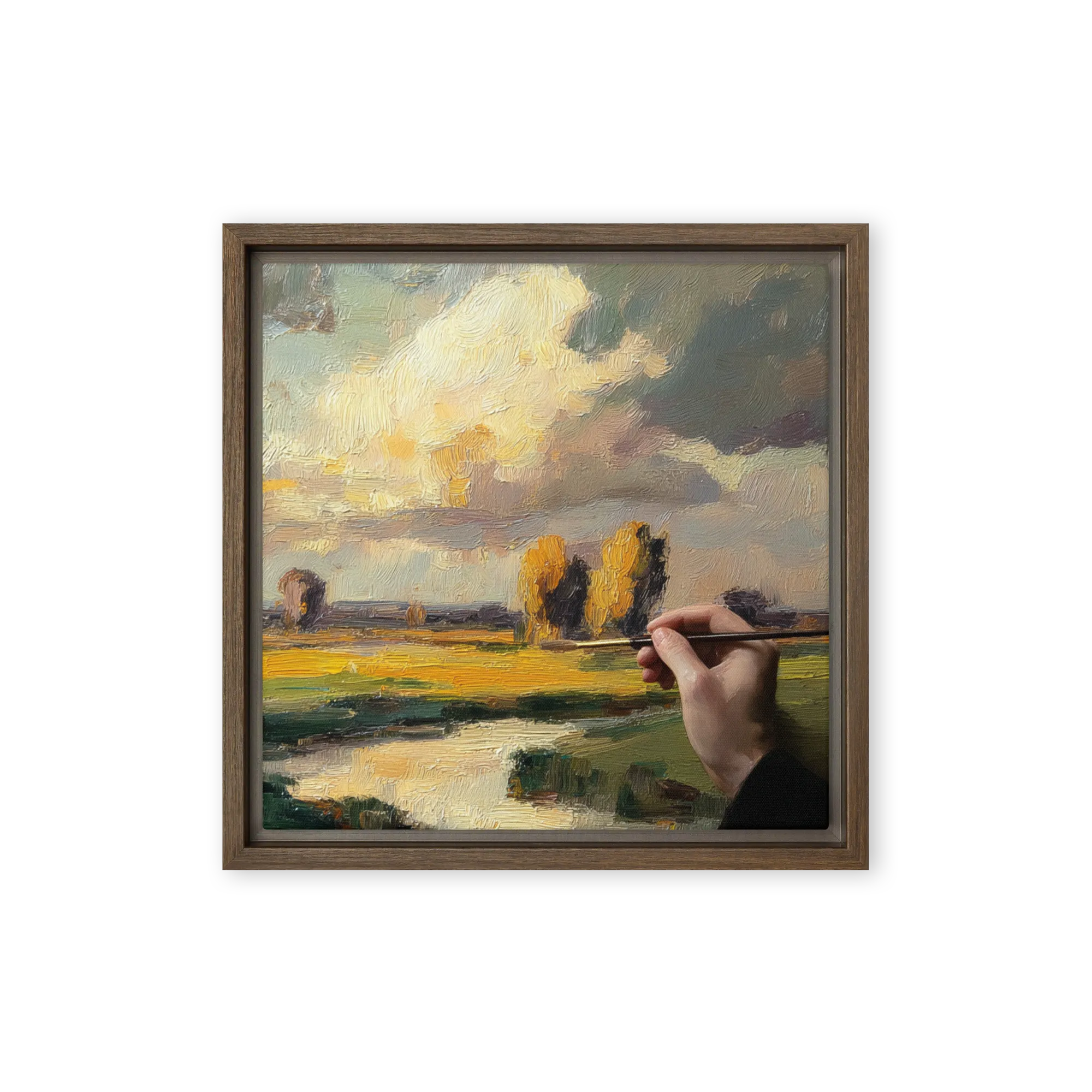 Impressionist Wall Art — Light, Caught Quickly