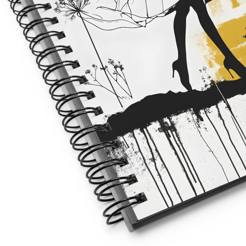Elegant Strider 
 Spiral Notebook | 140 pages