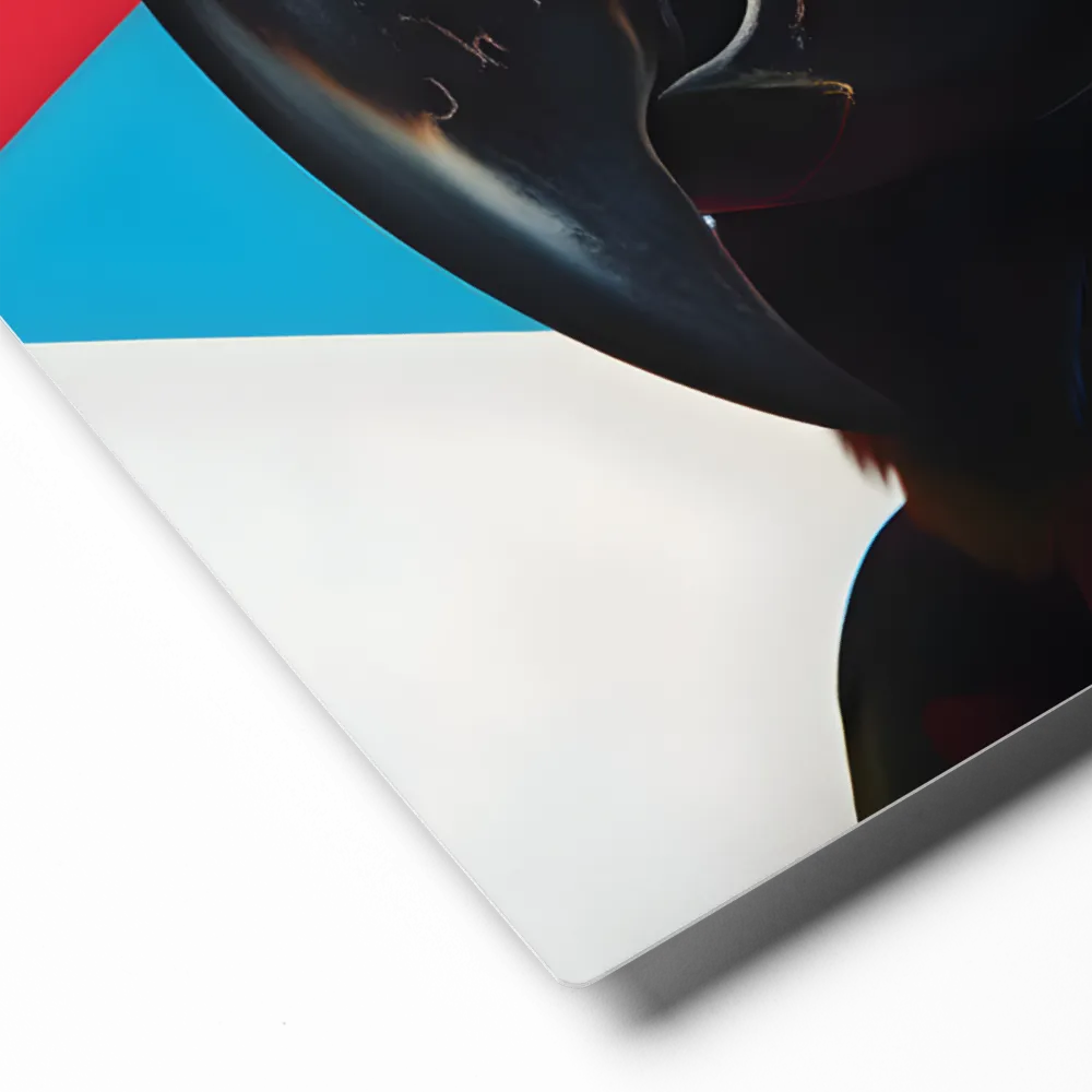 Scarlet Macaw Close-Up 
 Canvas | 6″x 6″