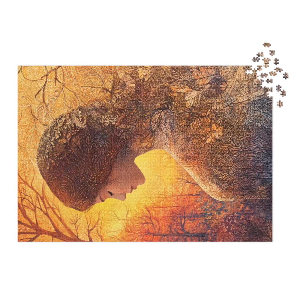 Surreal Woman in Nature | Jigsaw Puzzle (252/520 pieces)