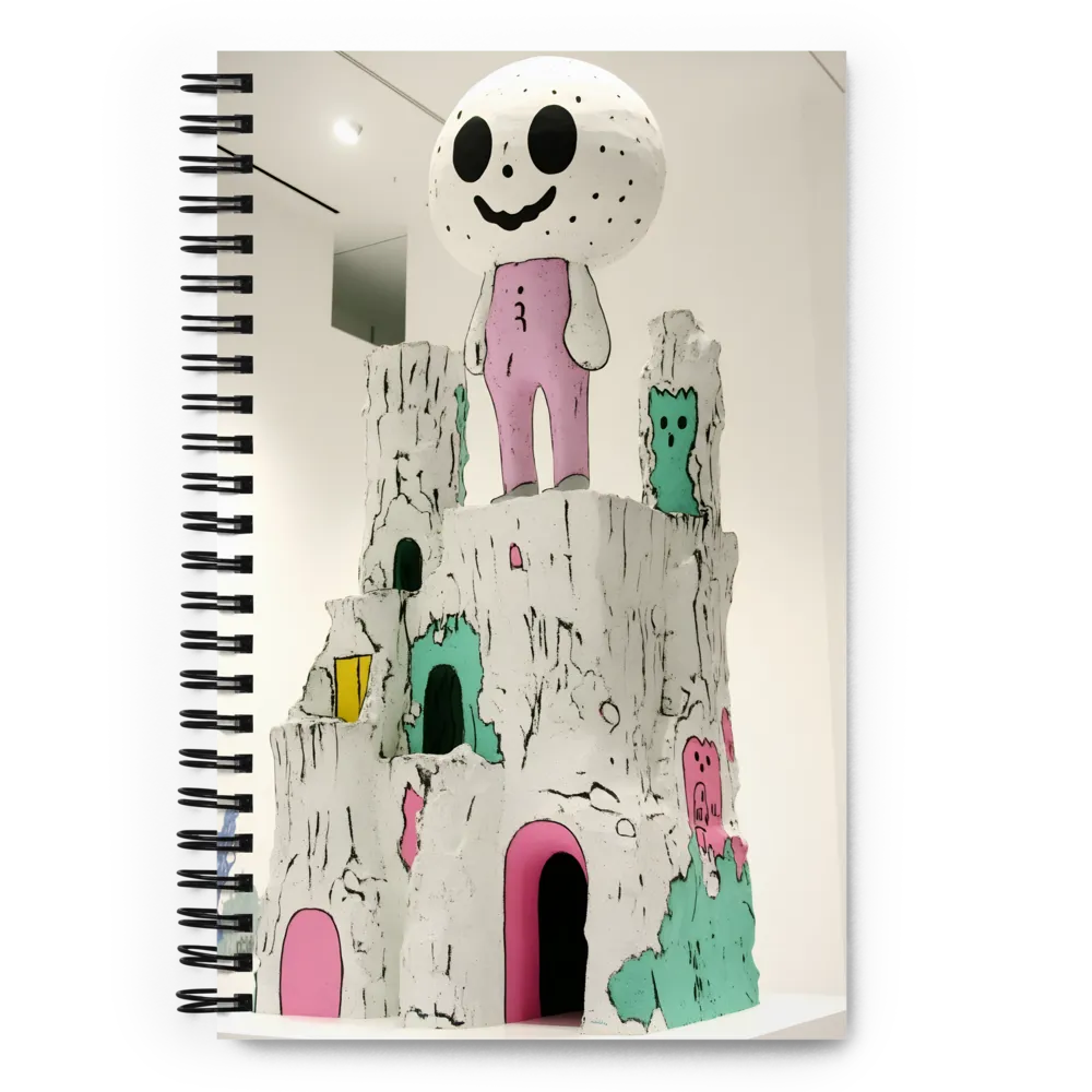 The Whimsical Mushroom Castle 
 Spiral Notebook | 140 pages