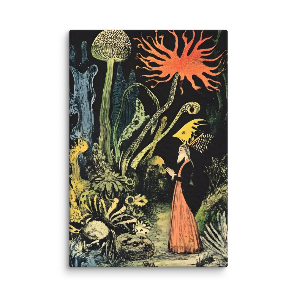 Meditative Forest Journey 
 Canvas | 32″x 48″