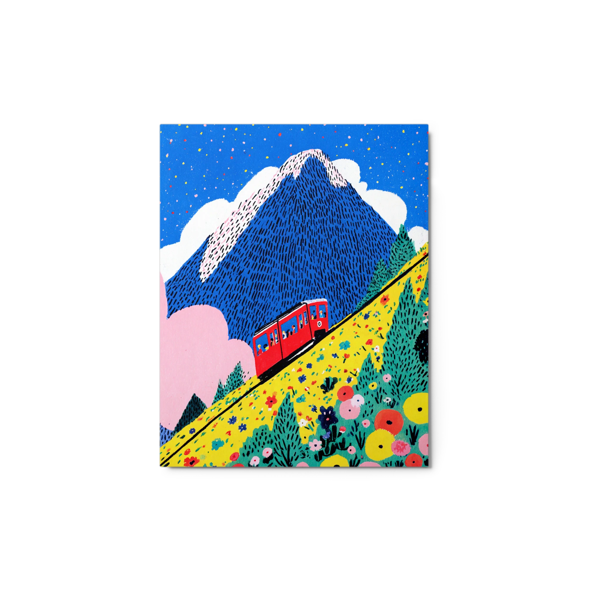 Alpine Red Train
