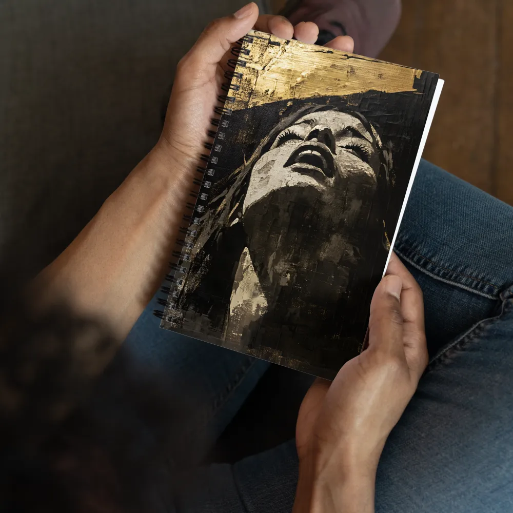 Golden Ecstasy 
 Spiral Notebook | 140 pages