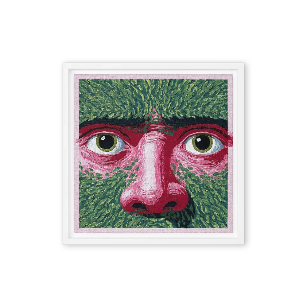Crimson and Moss | Art Print
