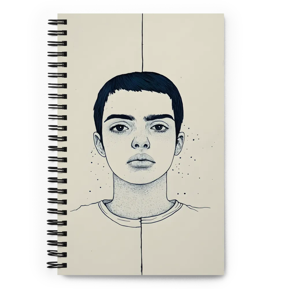 Contemplative Gaze 
 Spiral Notebook | 140 pages