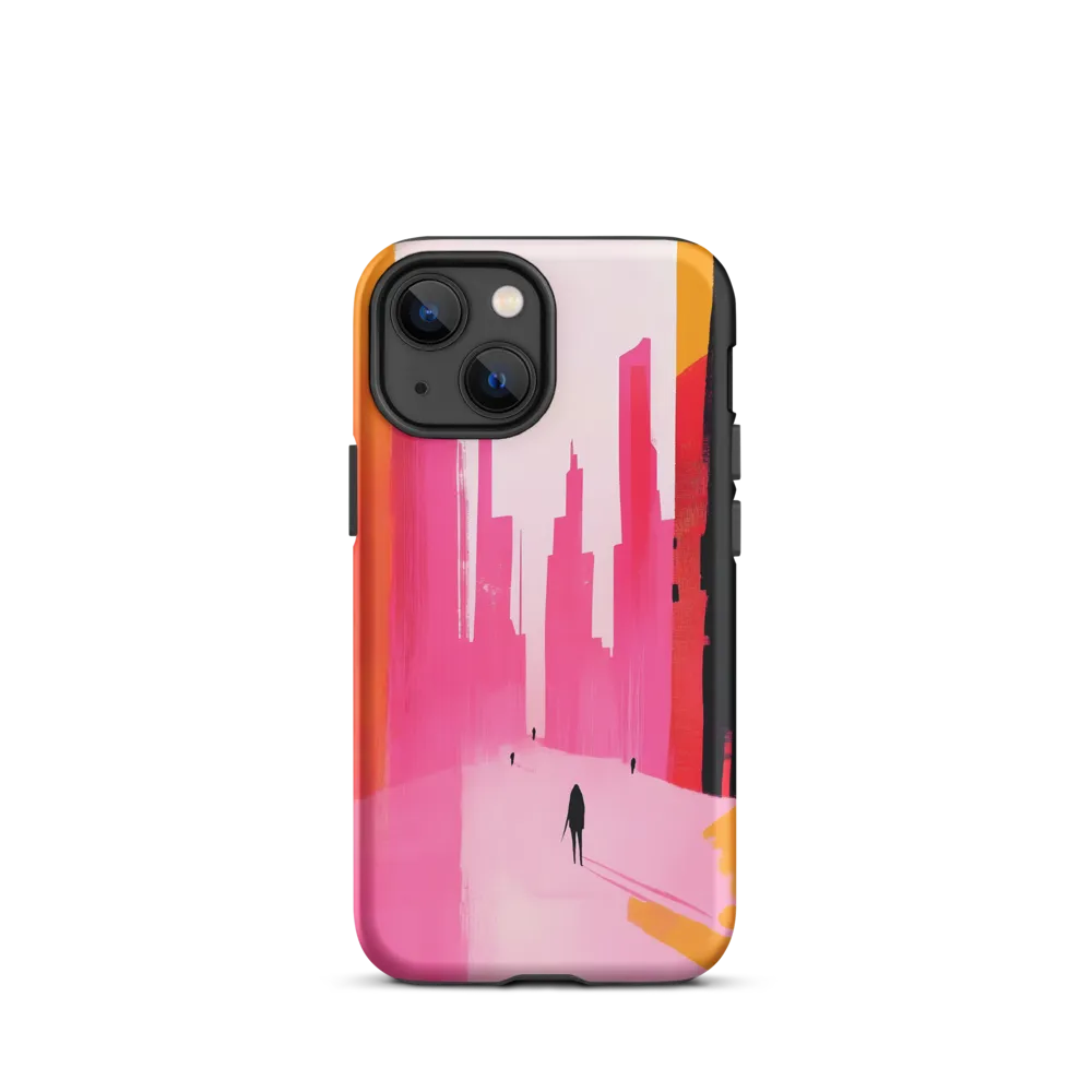 Urban Echoes in Pink | Phone Case
