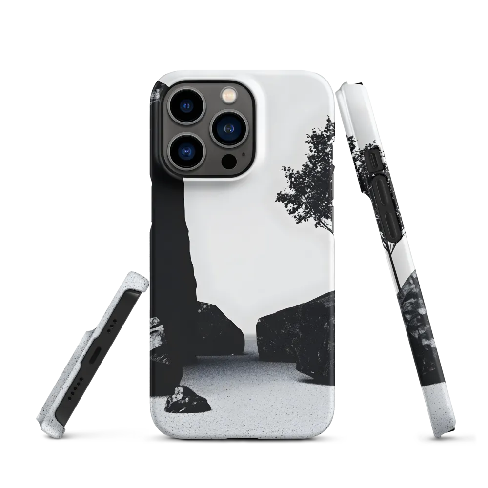 Monoliths and the Lone Tree | Phone Case