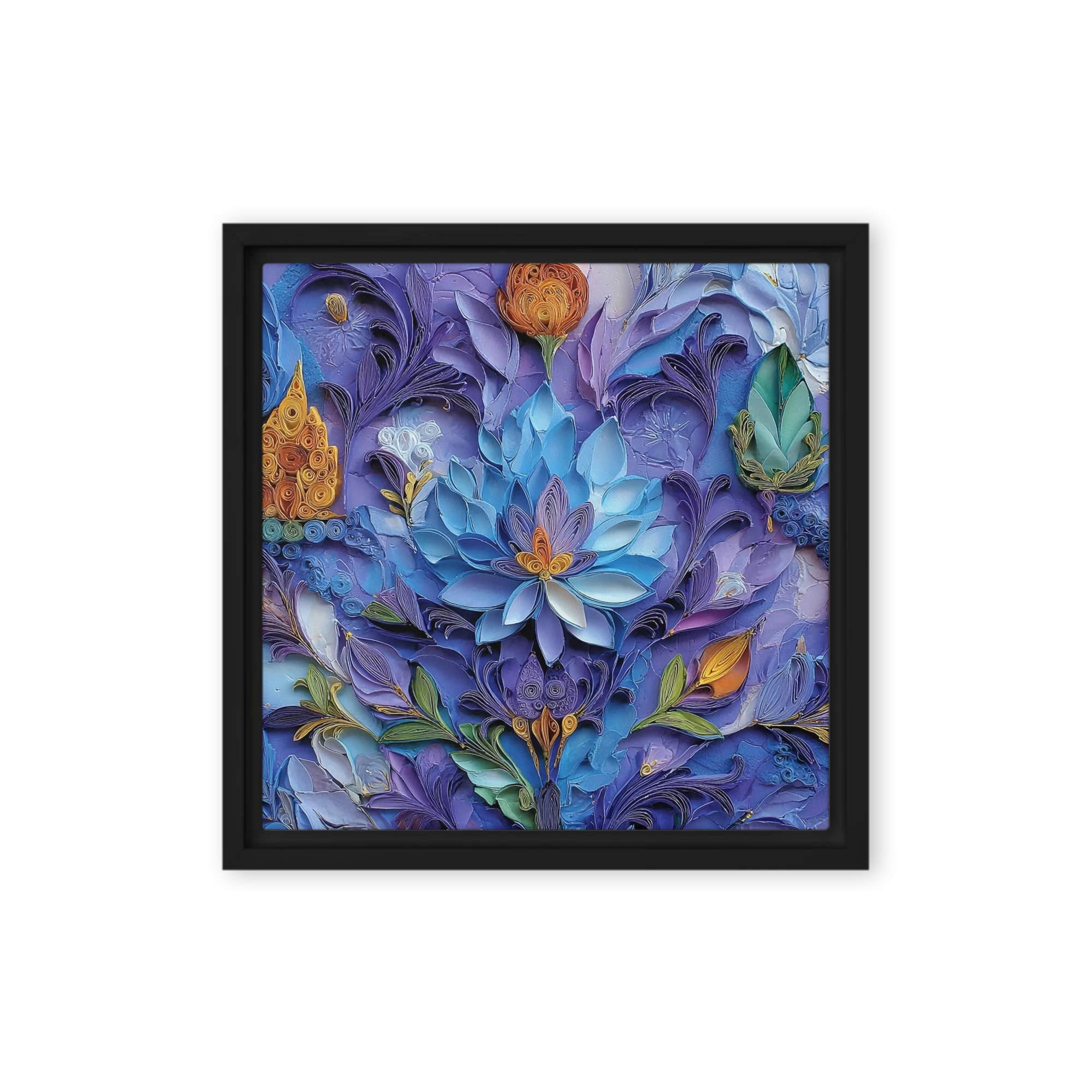 Quilled Lotus Bloom