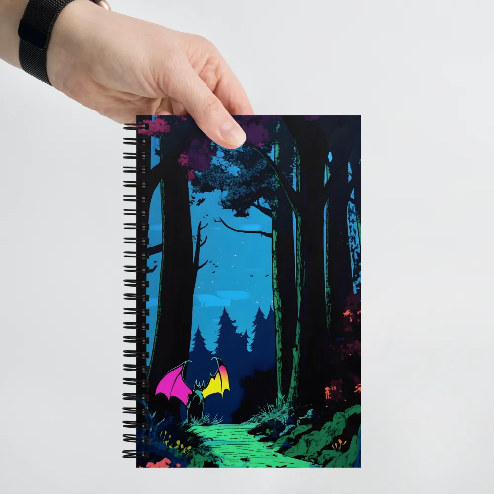 Luminous Forest Spirit 
 Spiral Notebook | 140 pages