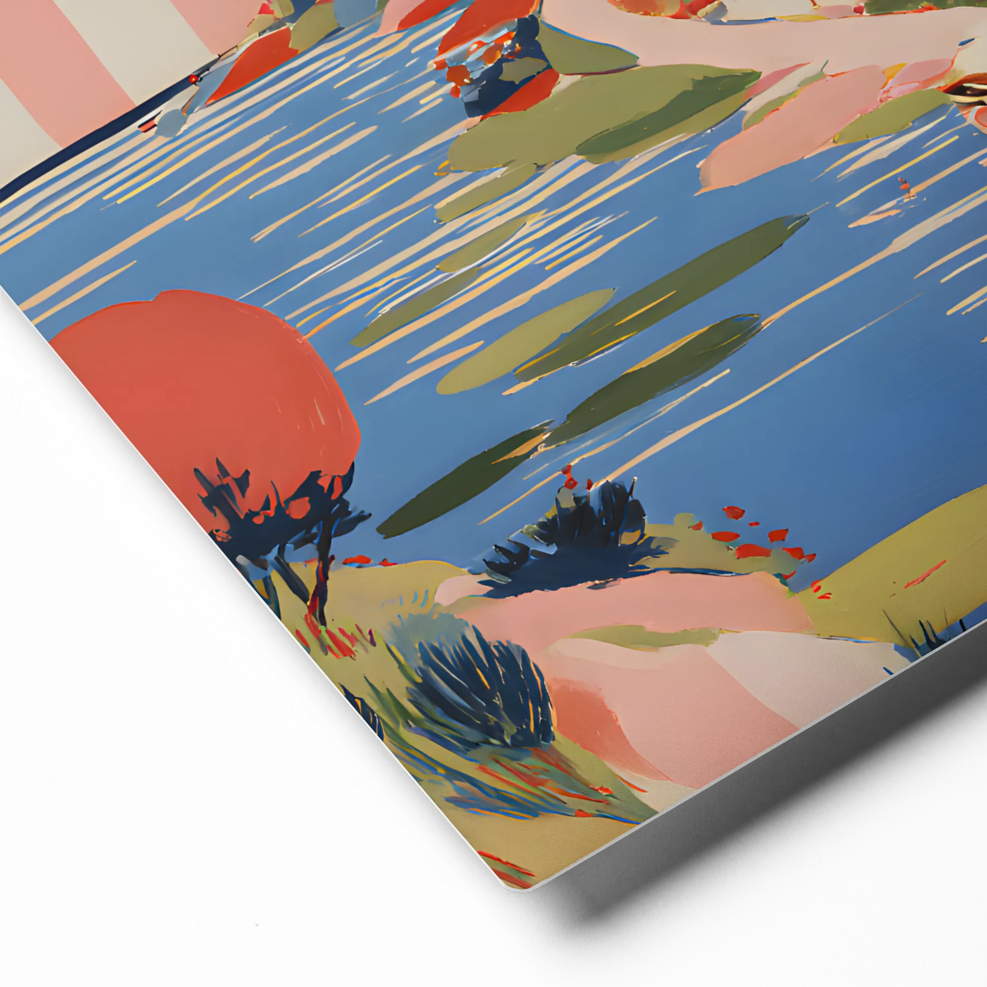 Riviera Shores 
 Canvas with Black Frame