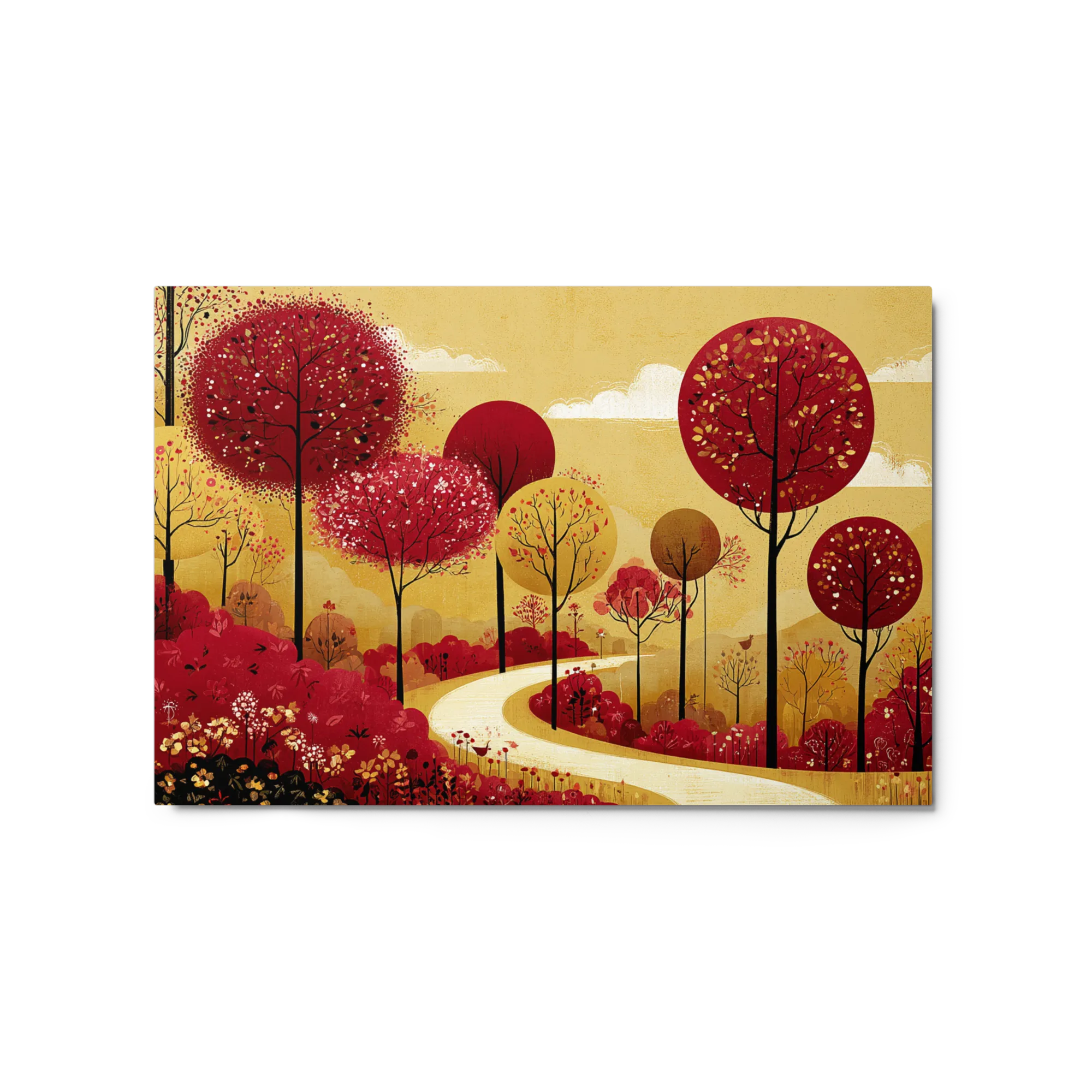Purpurner Herbstweg