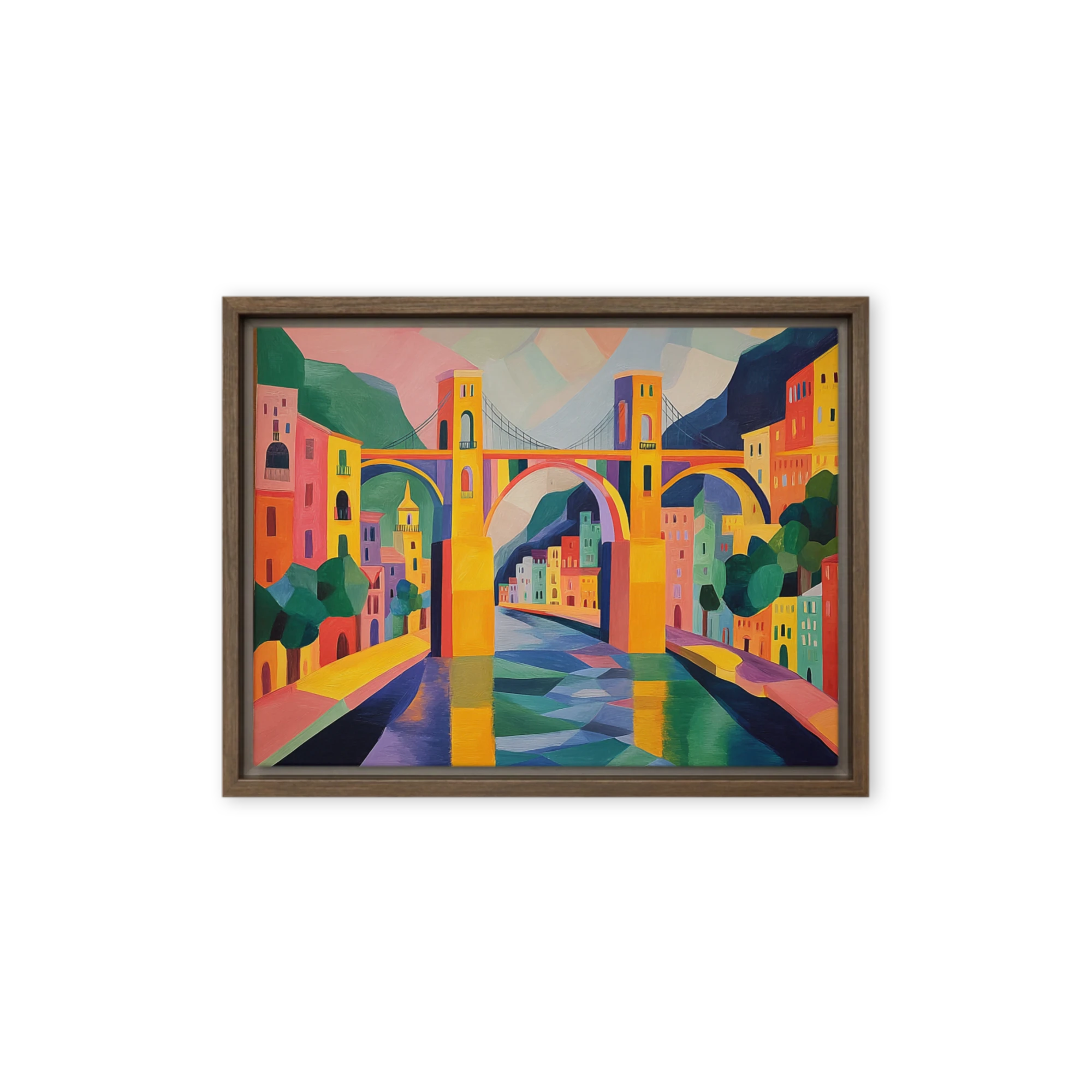 Colorful Arch Bridge