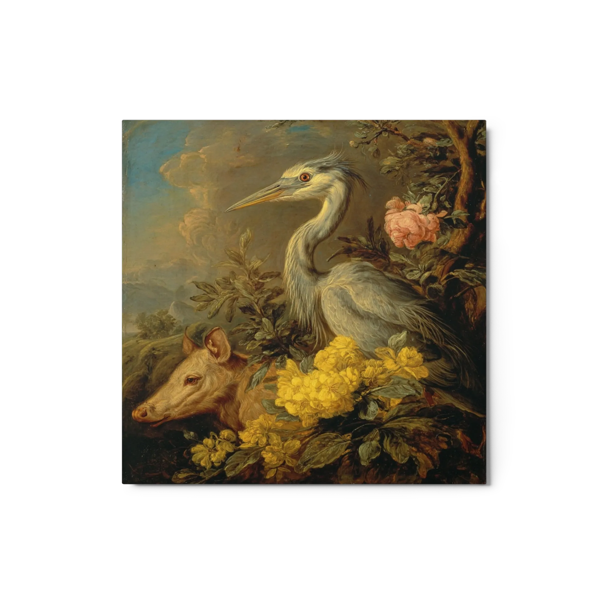 The Heron and the Wild Boar