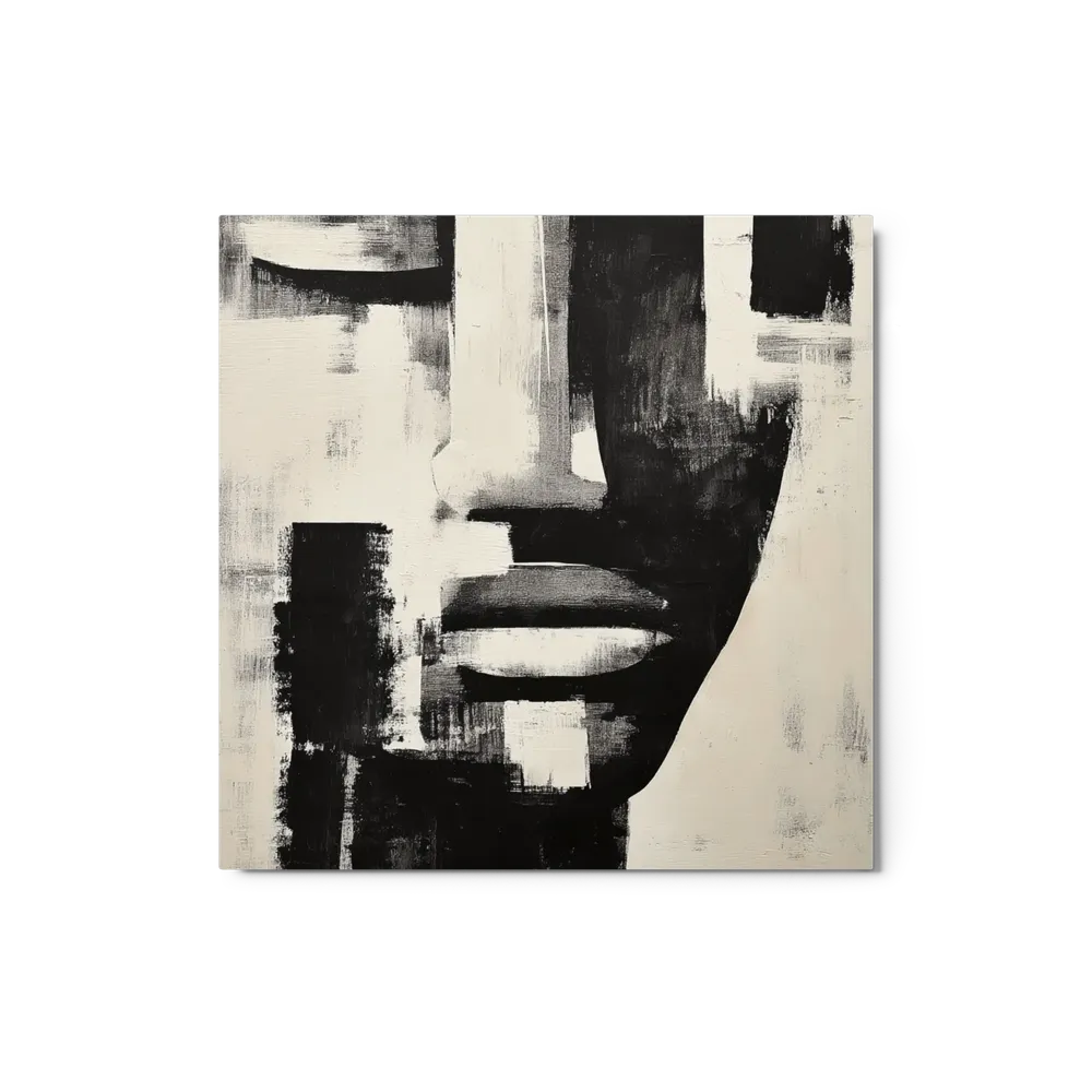 Monochrome Portrait in Blocks | Art Print
