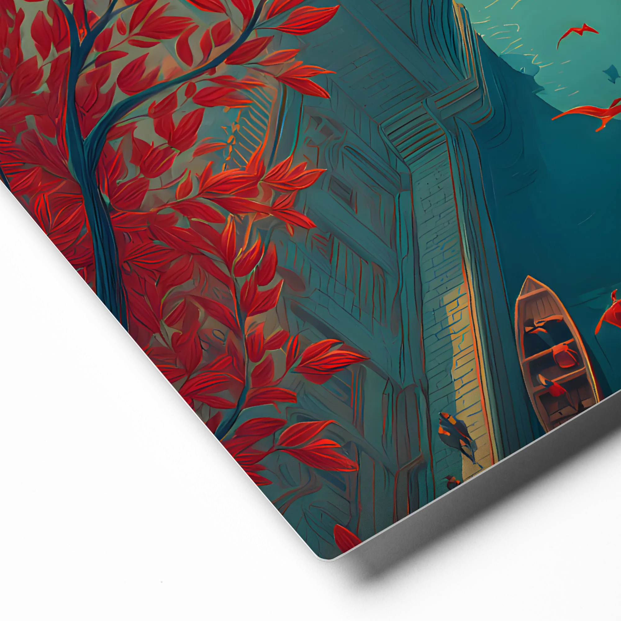 Canal City Fantasia 
 Canvas | 10″x 10″