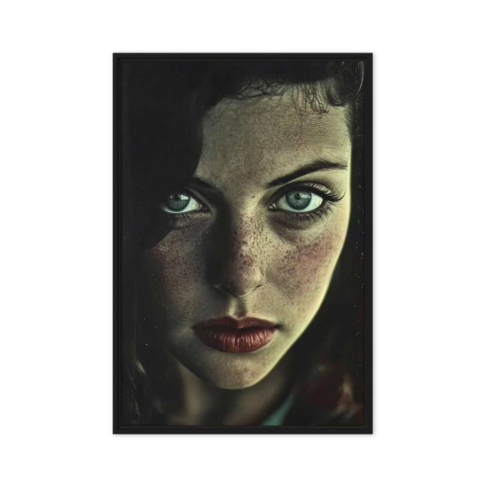 Gaze in Shadow | Art Print