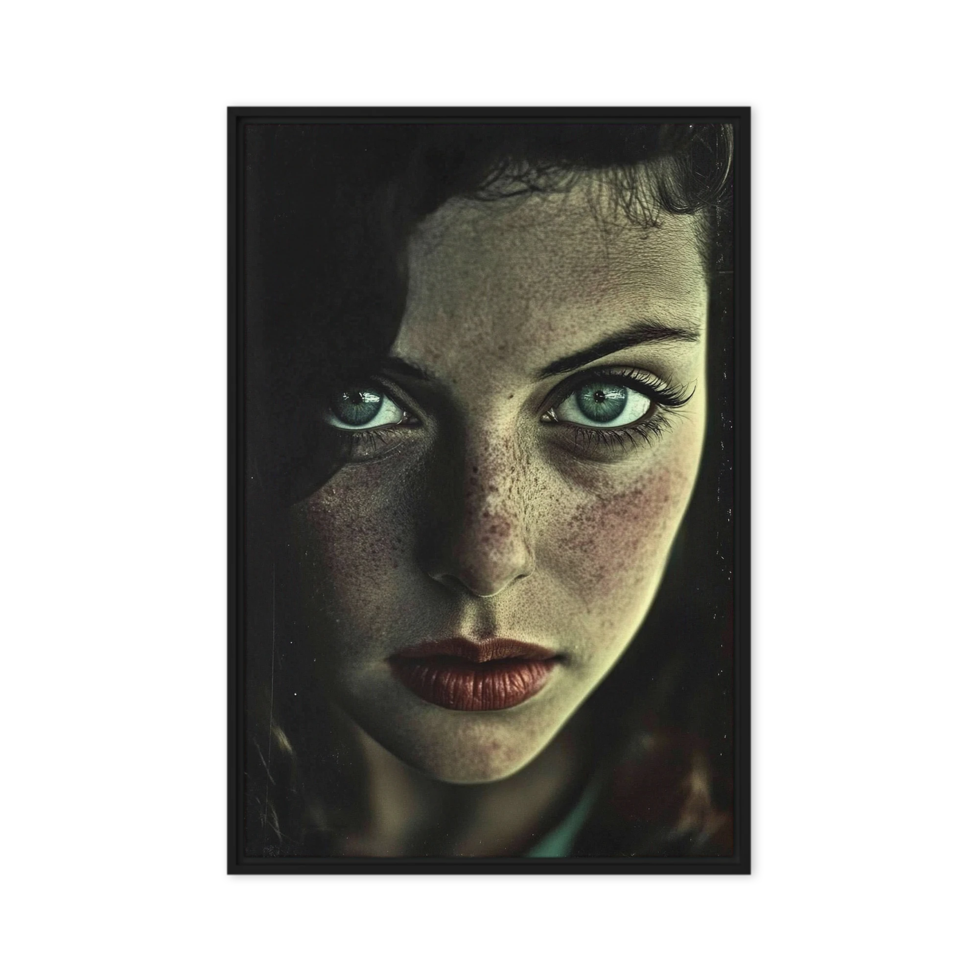 Gaze in Shadow | Art Print