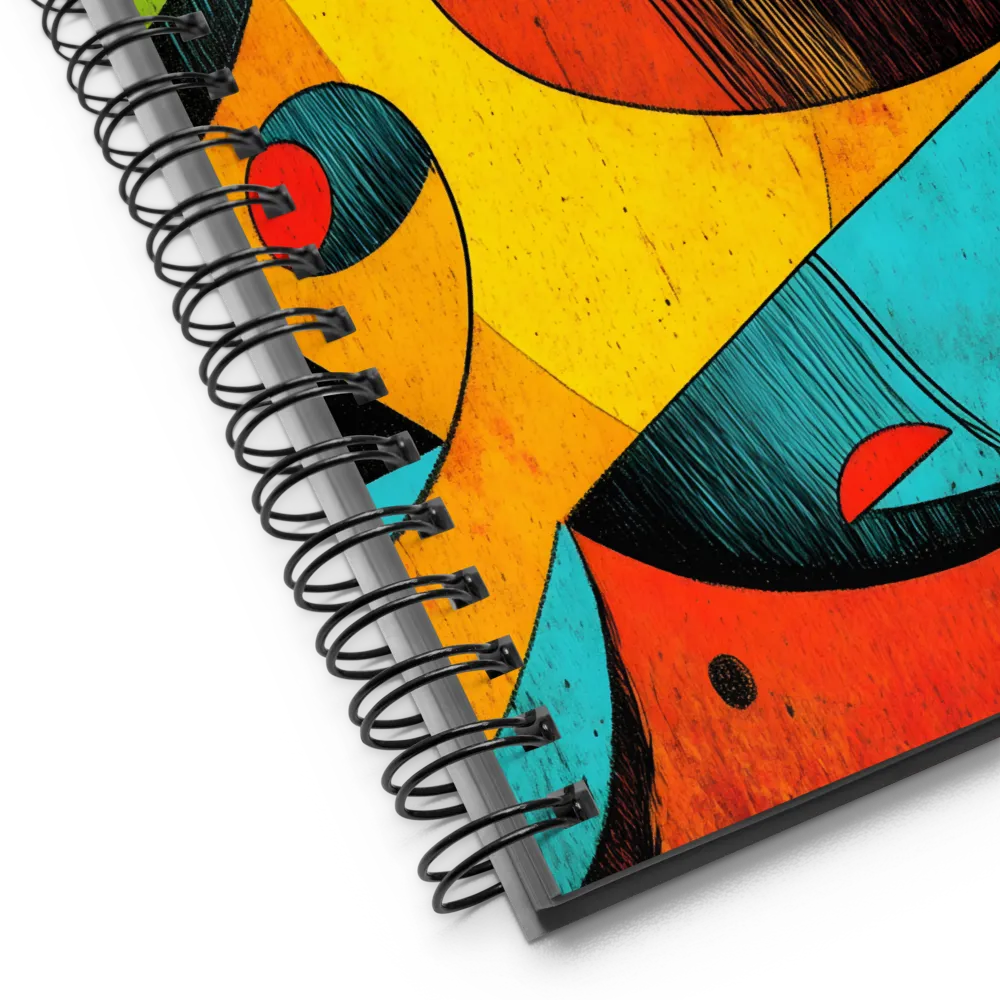 Fragmented Vibrancy 
 Spiral Notebook | 140 pages