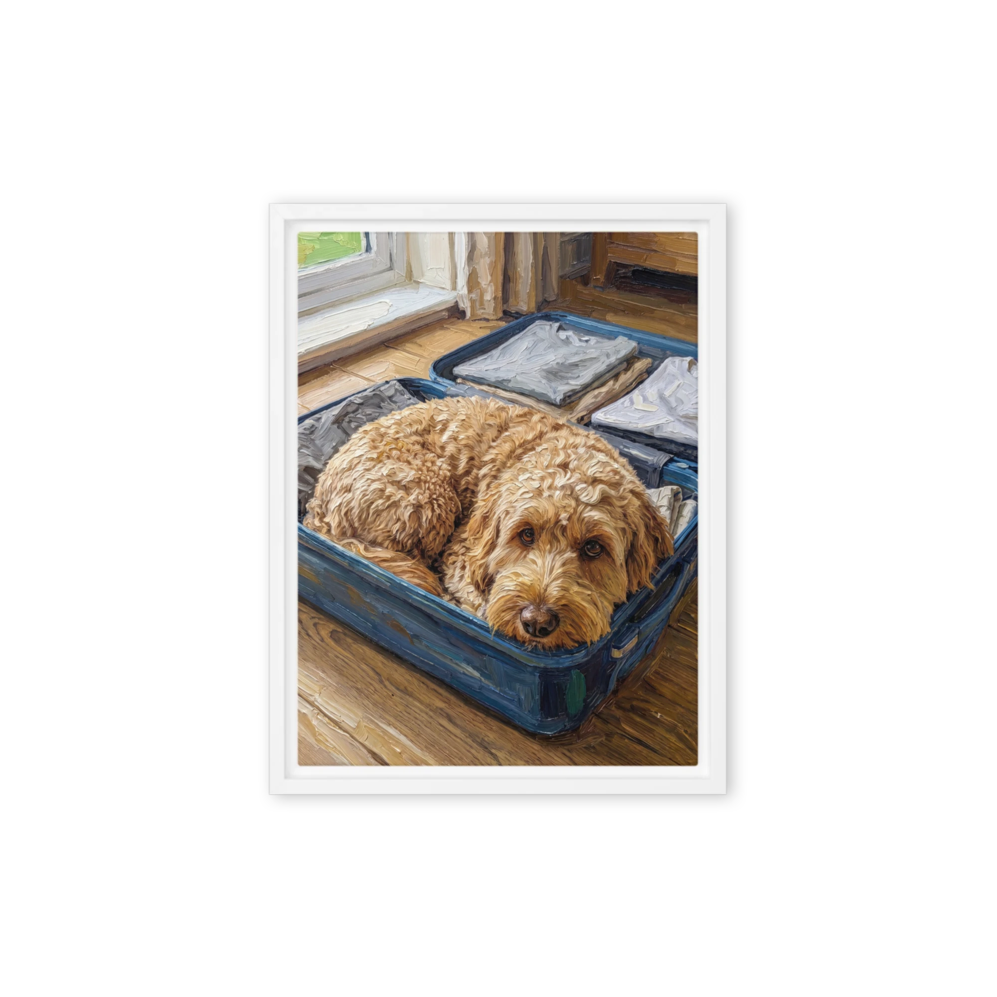 Pet Portrait — Impasto