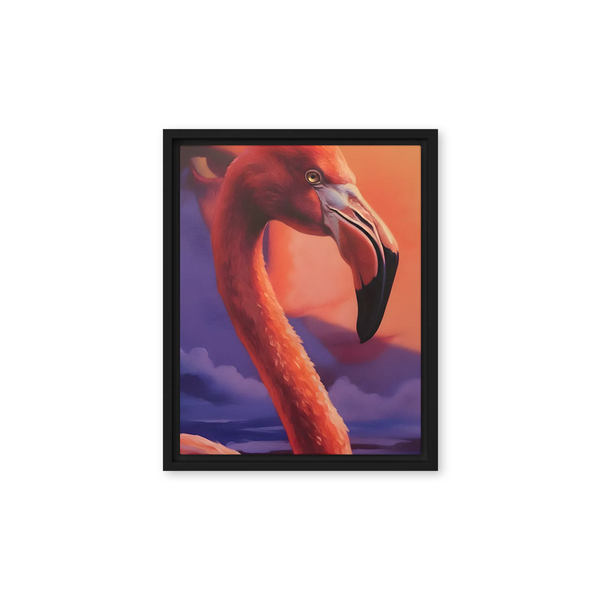 Sunset Flamingo