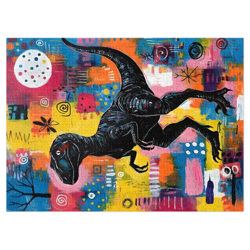 Chromatic Raptor | Jigsaw Puzzles