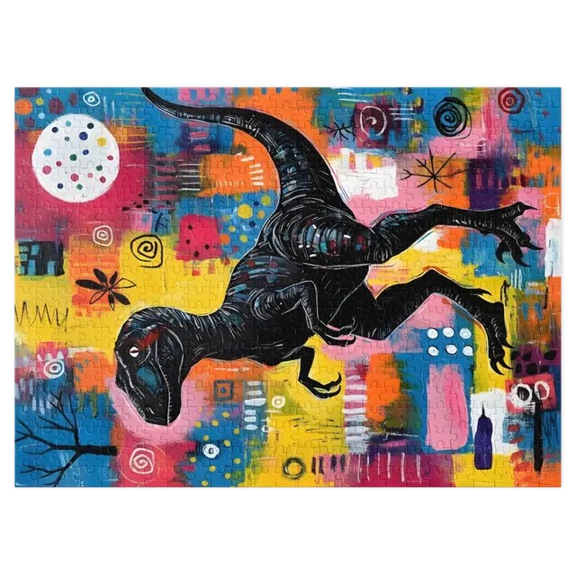 Chromatic Raptor | Jigsaw Puzzles