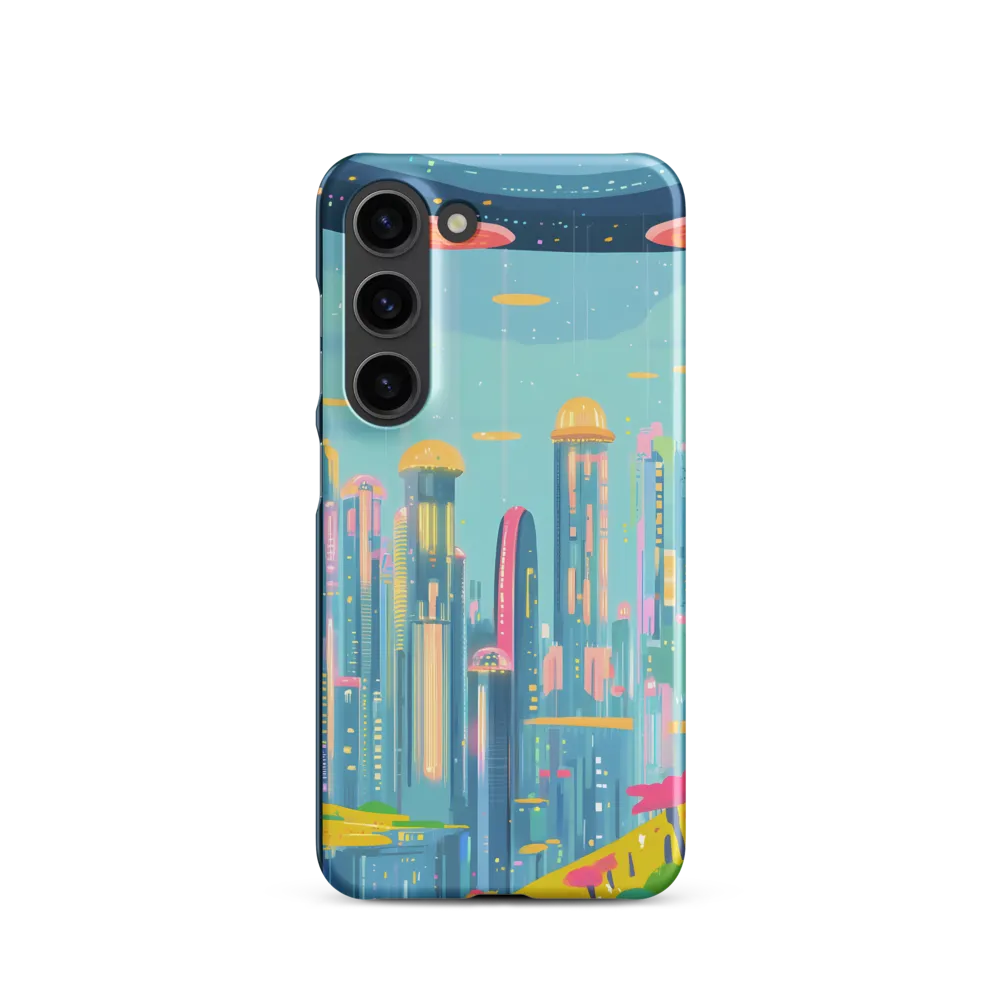 Futuristic Cityscape Artwork | Phone Case