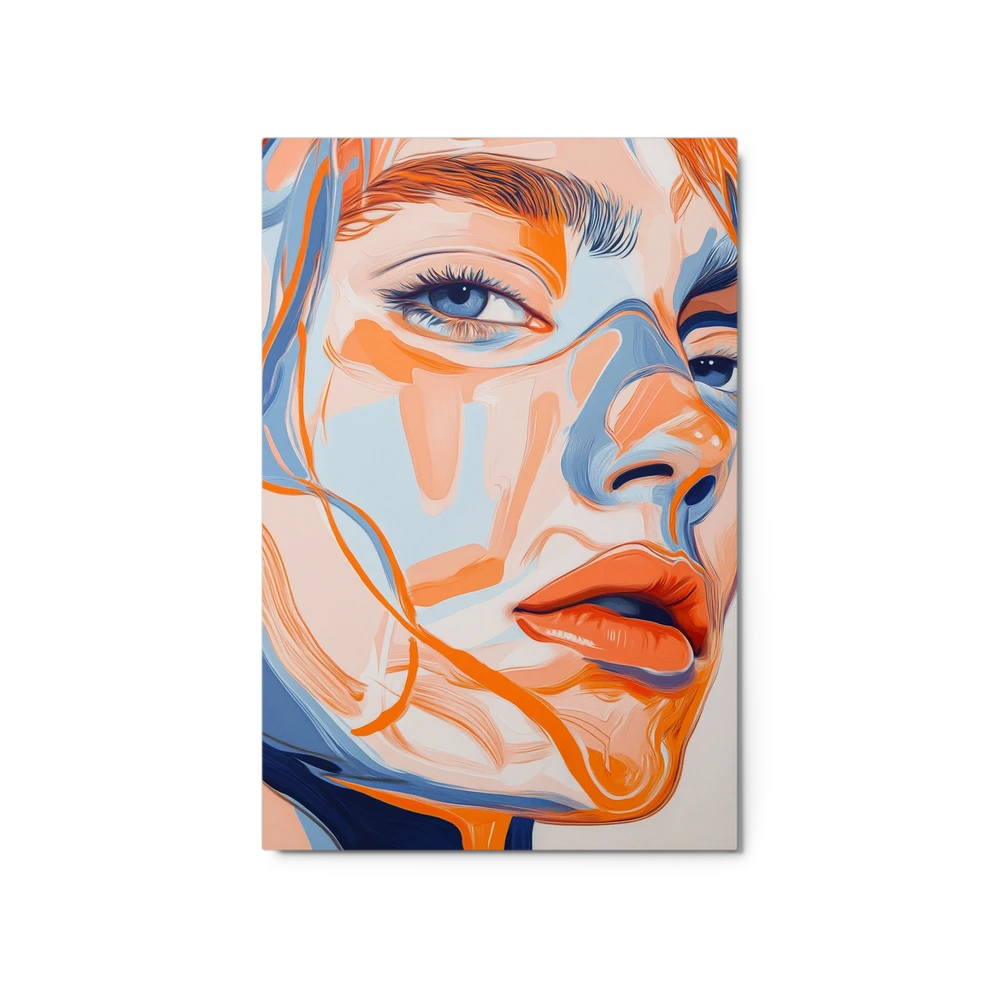 Expressive Brushwork Portrait | Art Print