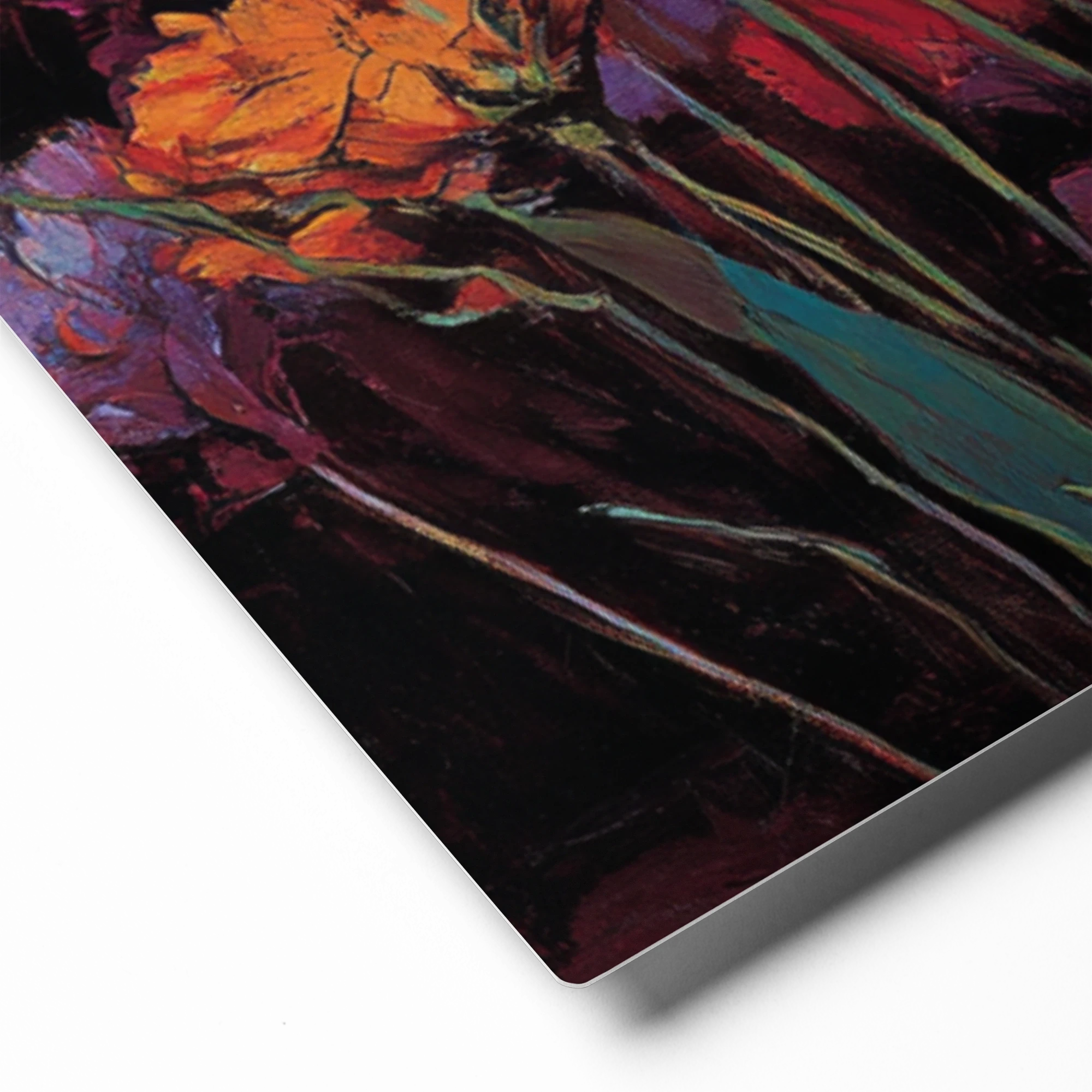 Crimson Poppies Horizon | Art Print