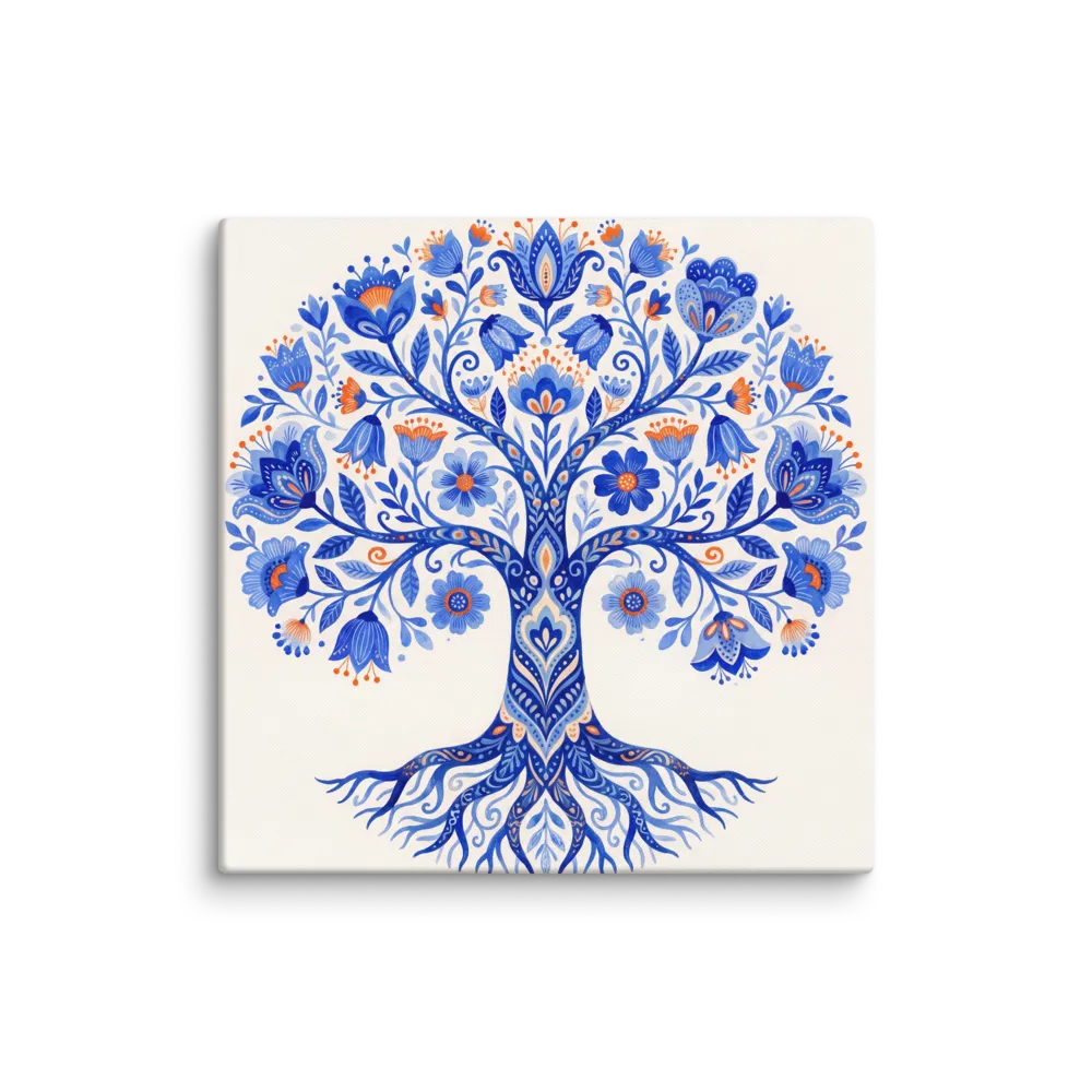 Blue Wall Art — Folk Tales, Retold