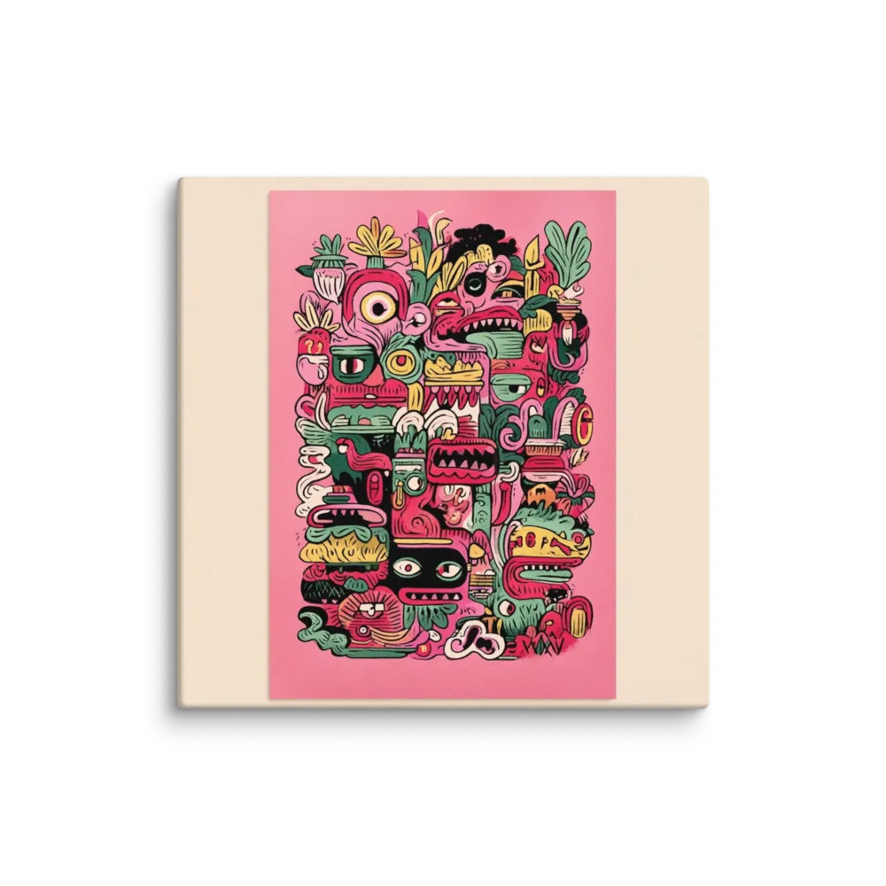 Bold Graphic Wall Art, Three Across — Lowbrow Surrealism
