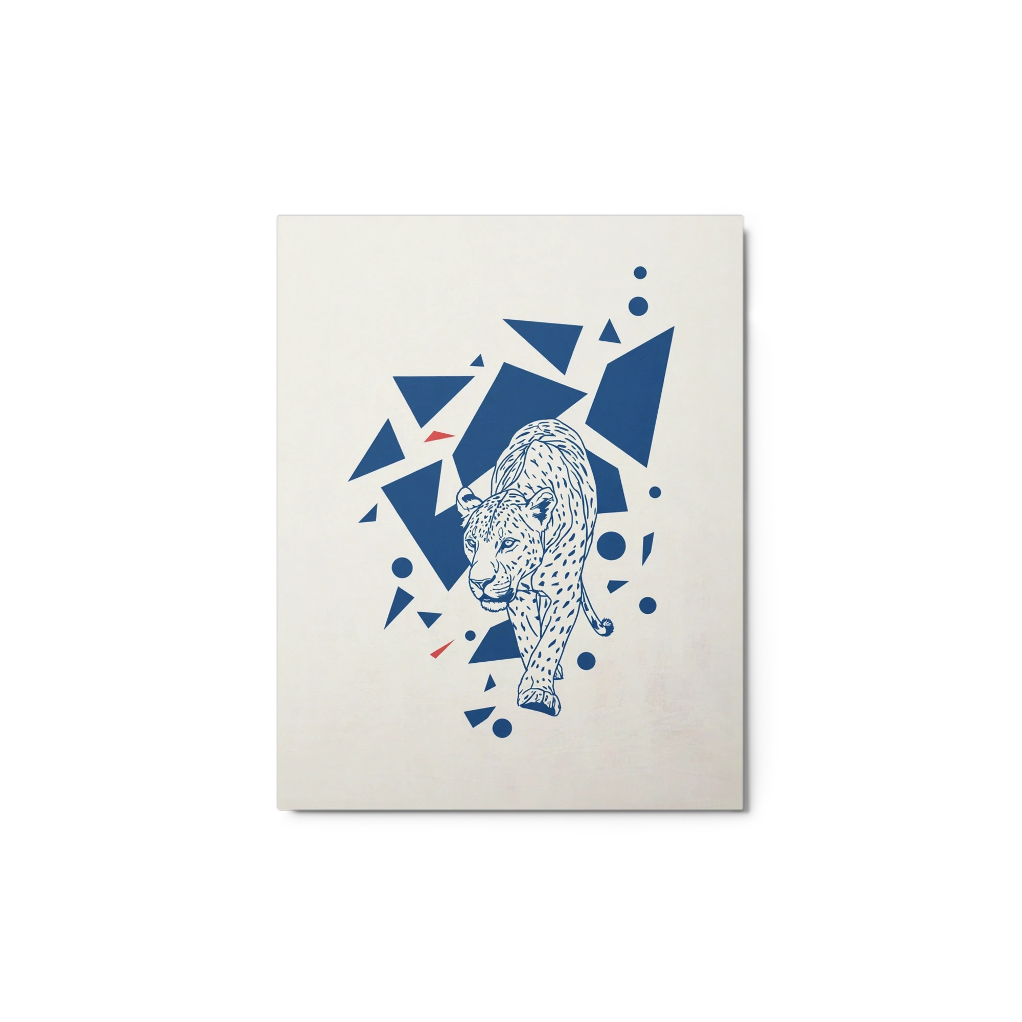 Geometric Leopard | Art Print