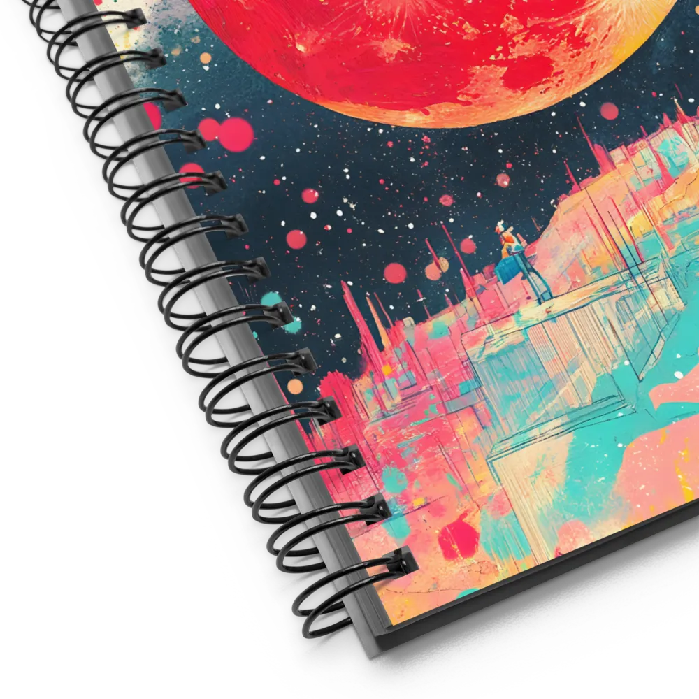 Cosmic Reverie 
 Spiral Notebook | 140 pages