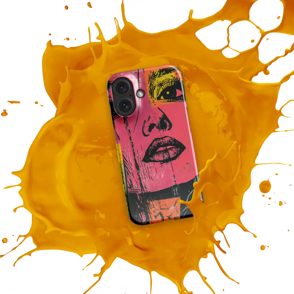 Vibrant Screenprint Portrait 
 iPhone 17 Pro | MagSafe® Tough Case