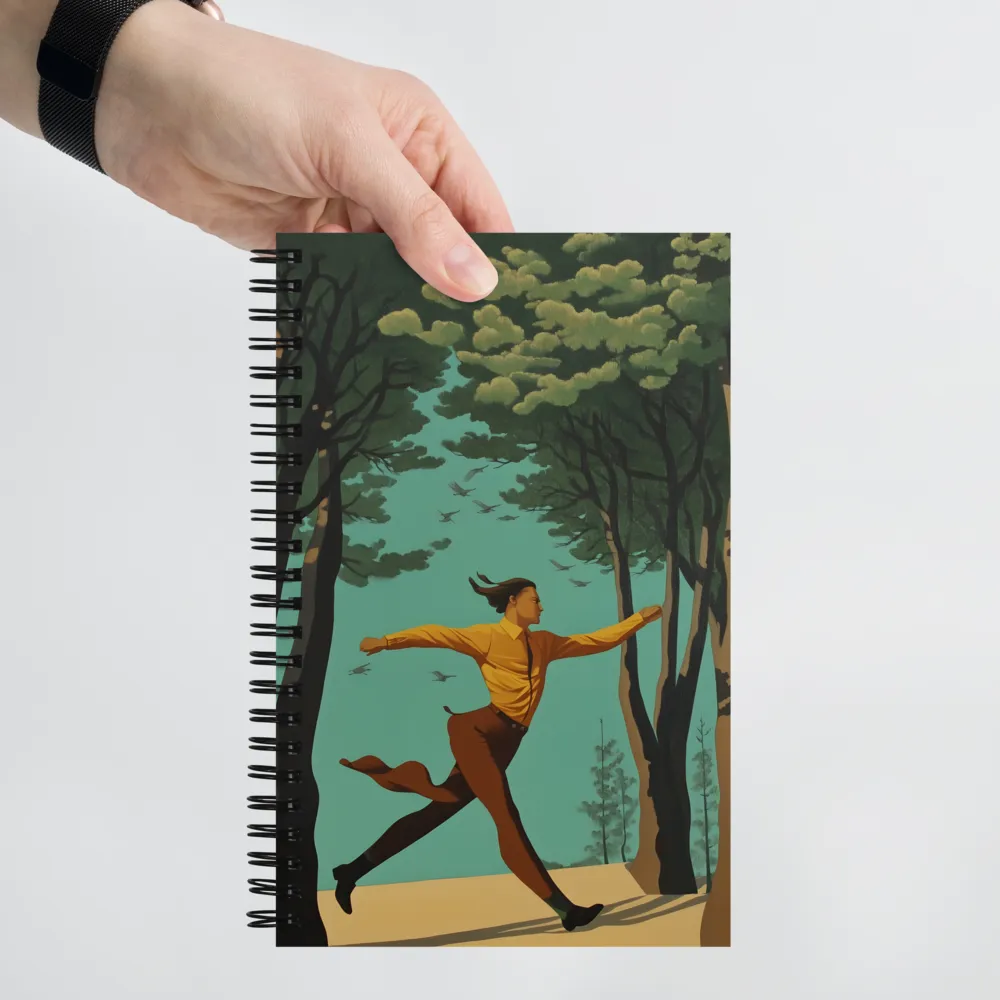 The Forest Dash 
 Spiral Notebook | 140 pages