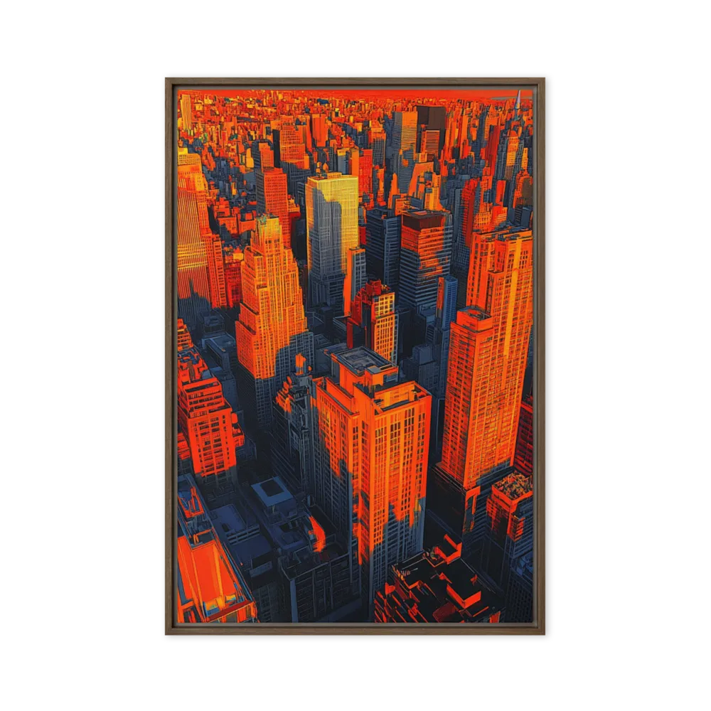 Wall Art in Warm Tones — Reds to Rose