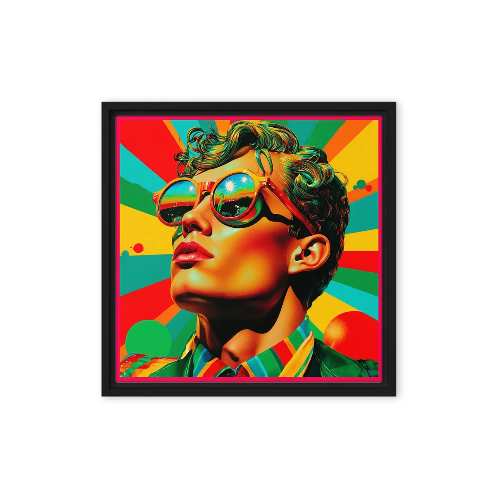 Vibrant Sun Gaze | Art Print
