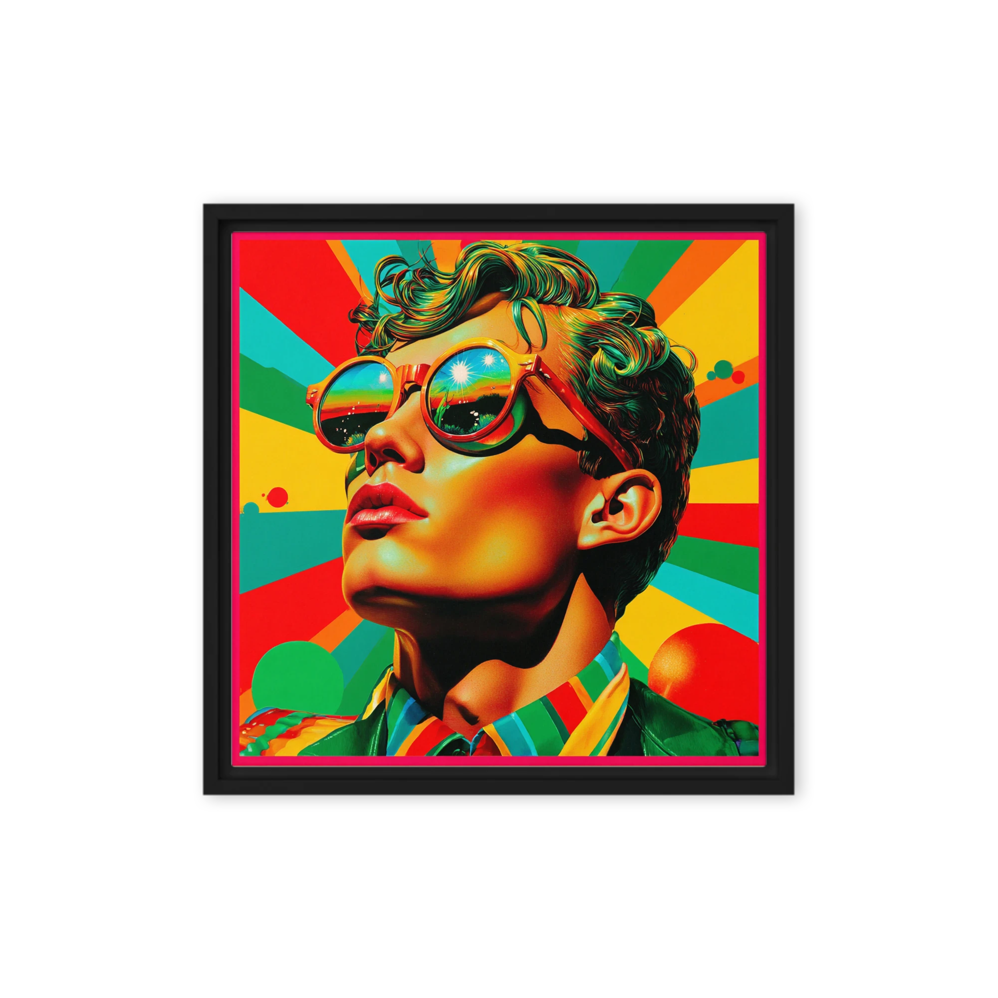 Vibrant Sun Gaze