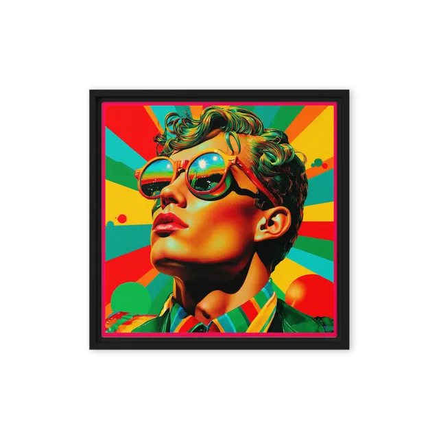 Vibrant Sun Gaze | Art Print