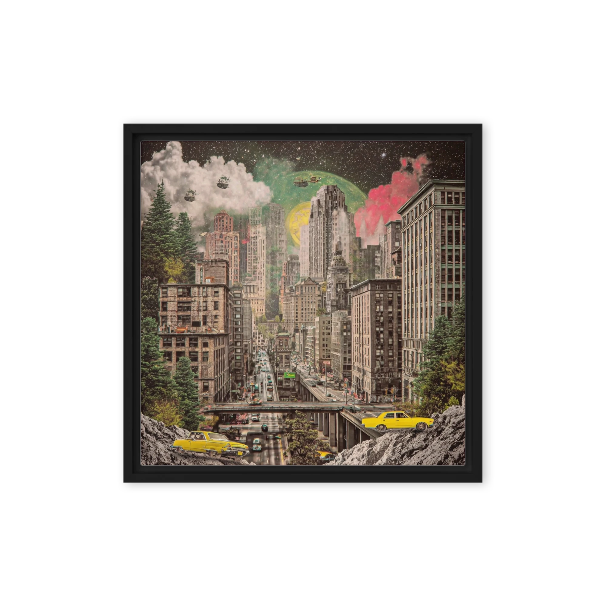 Retrofuturistic Urban Dream