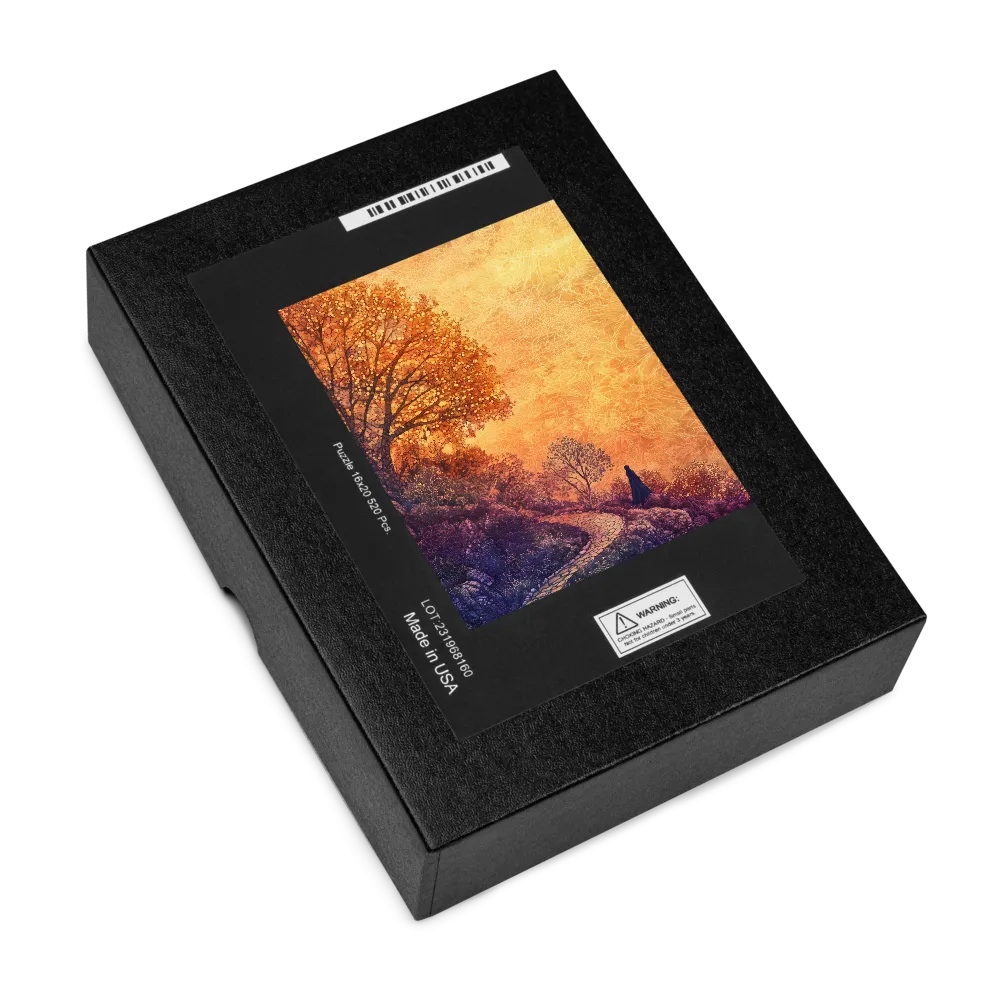 The Wanderer's Golden Path 
 Jigsaw Puzzle