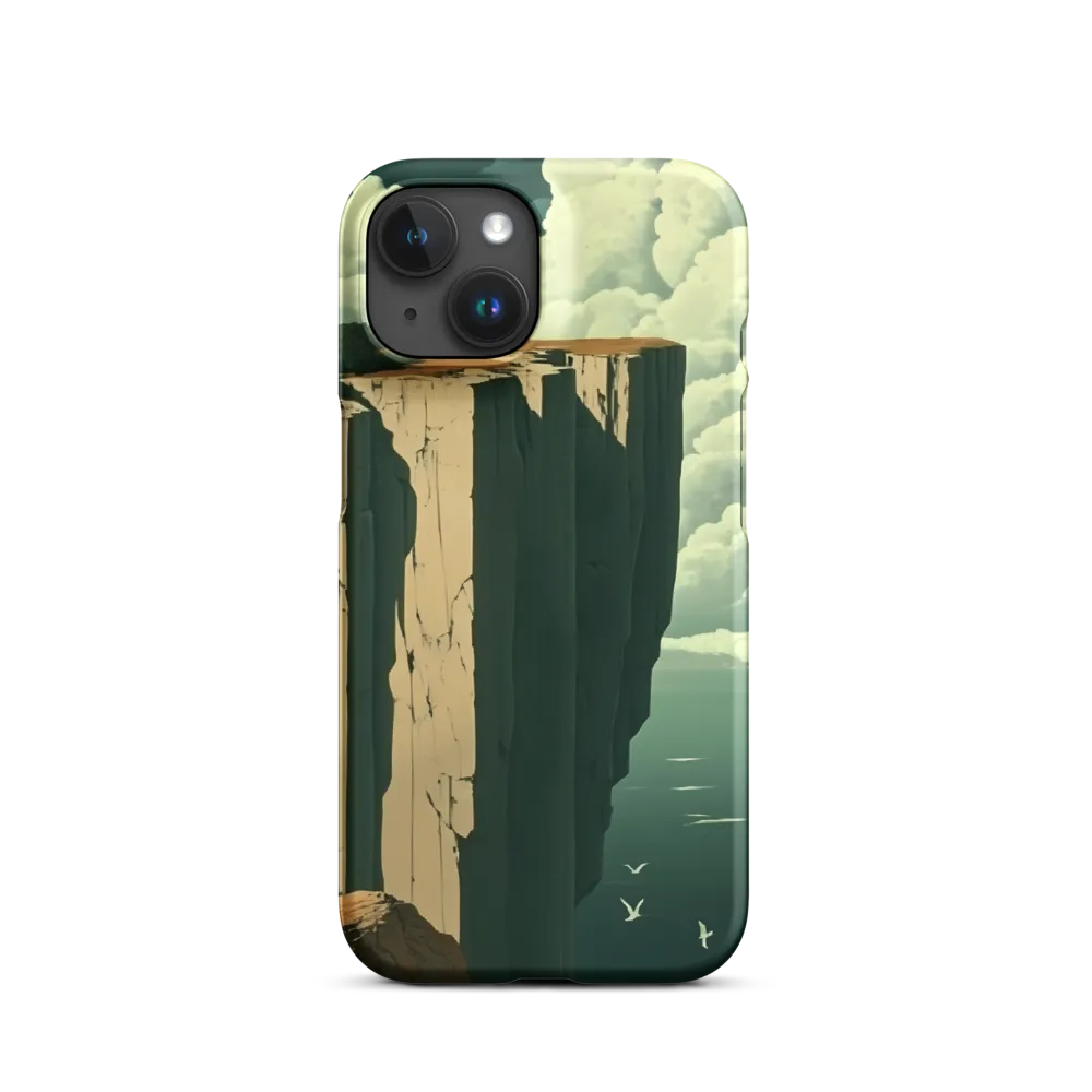Surreal Cliff Over Ocean | Phone Case